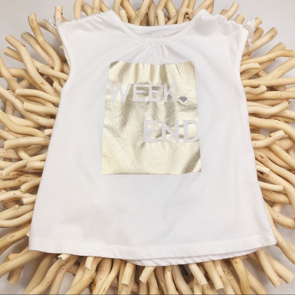 The Children's Place Other - GIRLS THE CHILDREN’S PLACE WHITE TEE